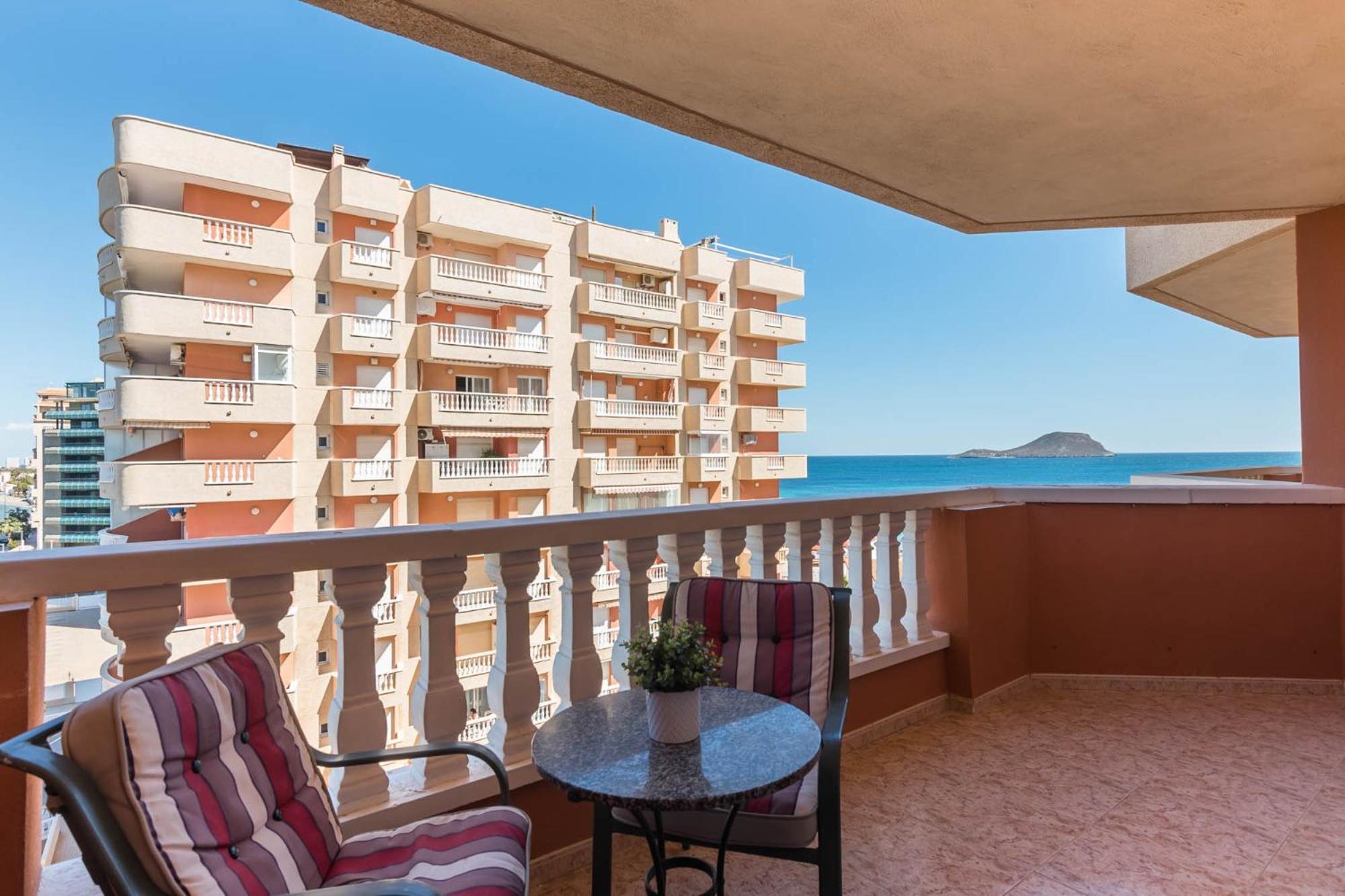 Vistas A Dos Mares La Manga Del Mar Menor Km10 Isla Grosa 2Dormitorios מראה חיצוני תמונה