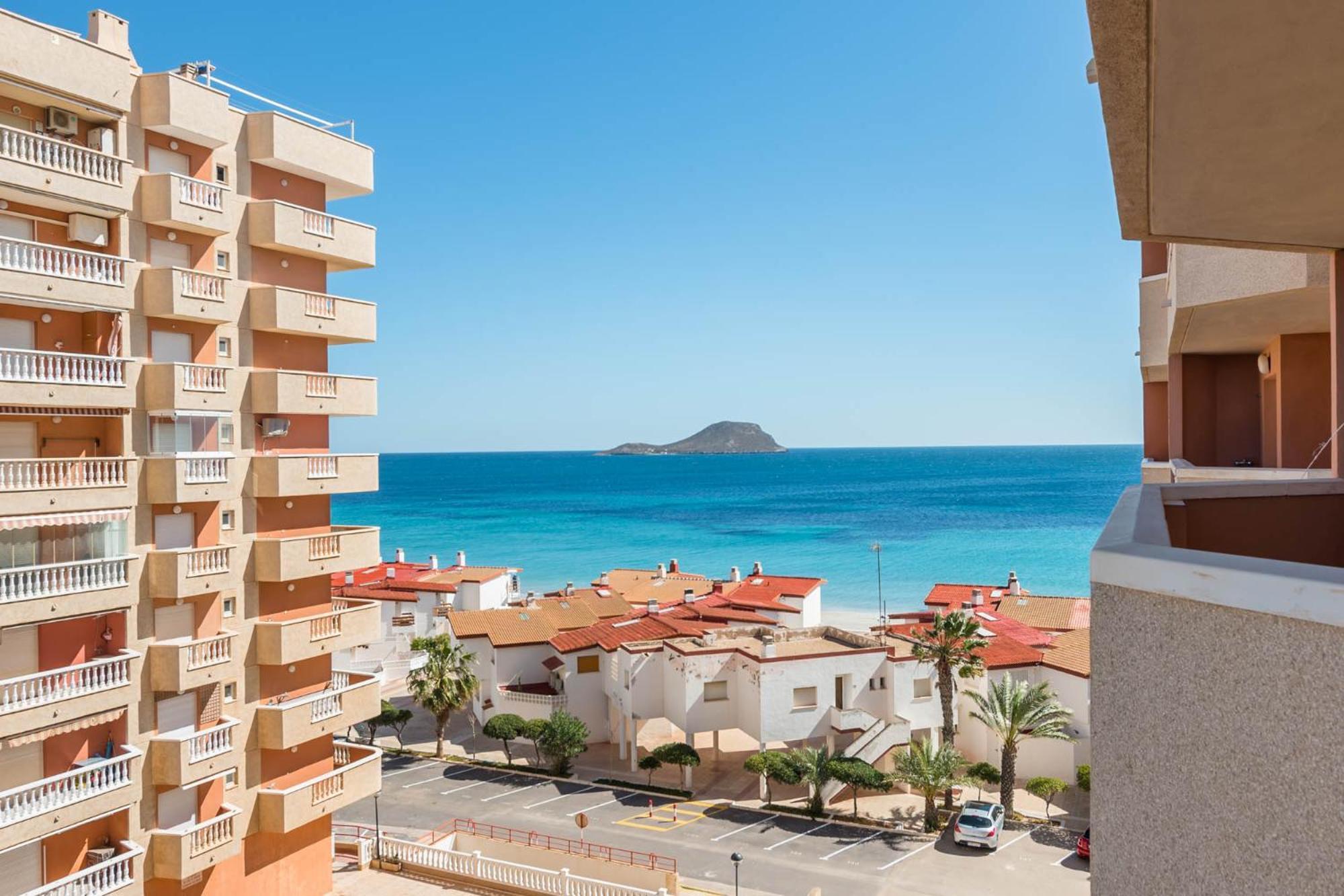 Vistas A Dos Mares La Manga Del Mar Menor Km10 Isla Grosa 2Dormitorios מראה חיצוני תמונה